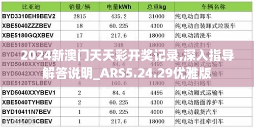 2024新澳门天天彩开奖记录,深入指导解答说明_ARS5.24.29优雅版