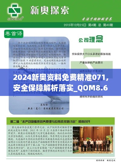 2024新奥资料免费精准071,安全保障解析落实_QOM8.65.56交互式版