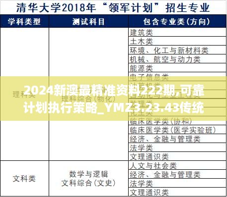 2024新澳最精准资料222期,可靠计划执行策略_YMZ3.23.43传统版