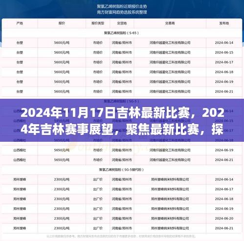 聚焦吉林赛事展望，探寻最新比赛胜负之道（2024年11月）