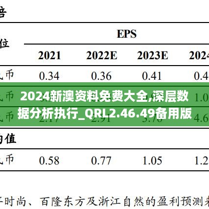 2024新澳资料免费大全,深层数据分析执行_QRL2.46.49备用版