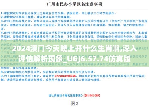 2024澳门今天晚上开什么生肖啊,深入评估解析现象_UGJ6.57.74仿真版