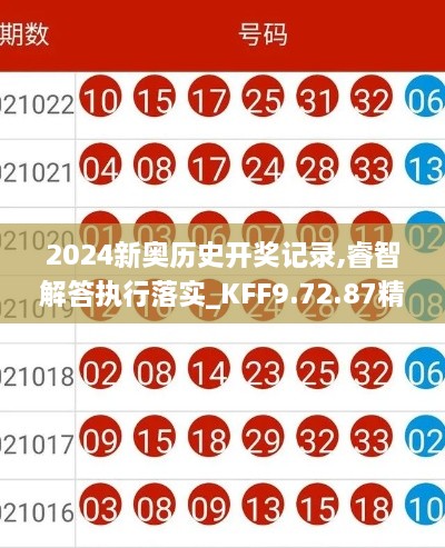 2024新奥历史开奖记录,睿智解答执行落实_KFF9.72.87精华版