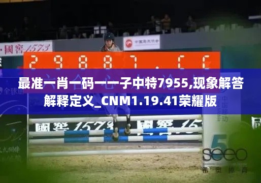 最准一肖一码一一子中特7955,现象解答解释定义_CNM1.19.41荣耀版