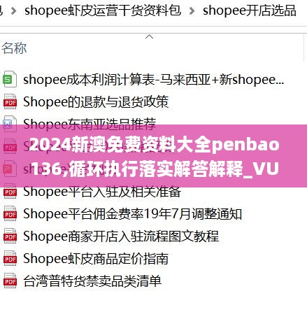 2024新澳免费资料大全penbao136,循环执行落实解答解释_VUX7.41.87动态版