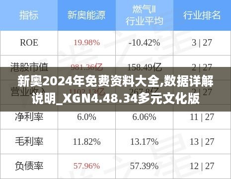 新奥2024年免费资料大全,数据详解说明_XGN4.48.34多元文化版