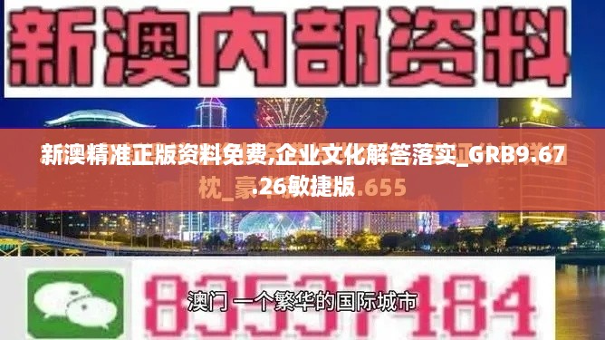 新澳精准正版资料免费,企业文化解答落实_GRB9.67.26敏捷版