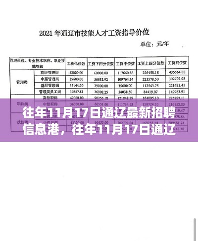 往年11月17日通辽最新招聘信息港全面介绍与评测指南