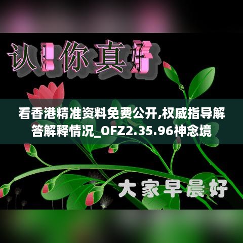 看香港精准资料免费公开,权威指导解答解释情况_OFZ2.35.96神念境