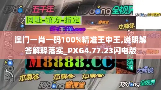 澳门一肖一码100%精准王中王,说明解答解释落实_PXG4.77.23闪电版