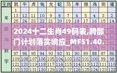 2024十二生肖49码表,跨部门计划落实响应_MFS1.40.55时空版