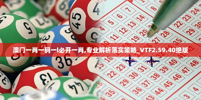 澳门一肖一码一l必开一肖,专业解析落实策略_VTF2.59.40绝版