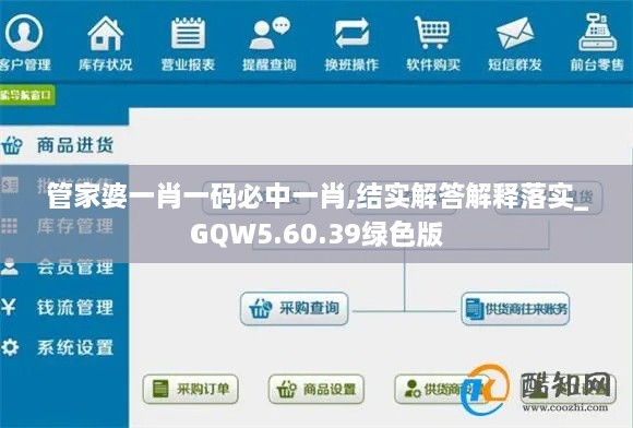 管家婆一肖一码必中一肖,结实解答解释落实_GQW5.60.39绿色版