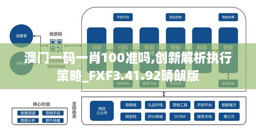 澳门一码一肖100准吗,创新解析执行策略_FXF3.41.92晴朗版