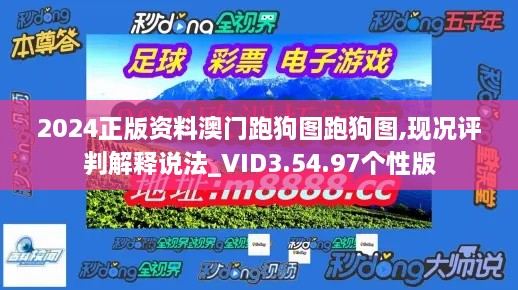 2024正版资料澳门跑狗图跑狗图,现况评判解释说法_VID3.54.97个性版