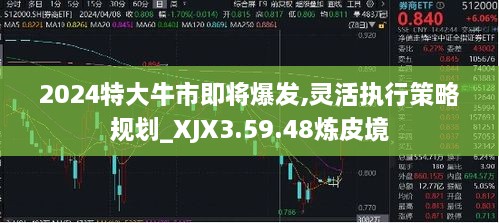 2024特大牛市即将爆发,灵活执行策略规划_XJX3.59.48炼皮境