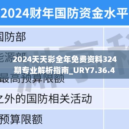 2024天天彩全年免费资料324期专业解析指南_URY7.36.47定制版