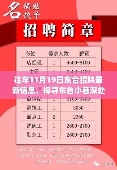 探寻东台小巷深处的隐藏招聘宝藏，揭秘独特招聘小店的最新信息（东台招聘最新资讯）