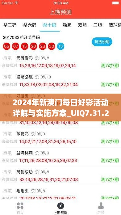 2024年新澳门每日好彩活动详解与实施方案_UIQ7.31.27特别版