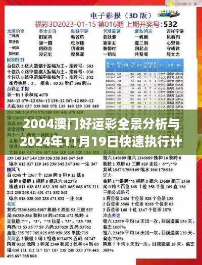 2004澳门好运彩全景分析与2024年11月19日快速执行计划_BWX6.33.81新版