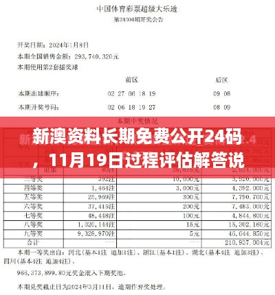 新澳资料长期免费公开24码，11月19日过程评估解答说明计划_TLV8.52.41知识版