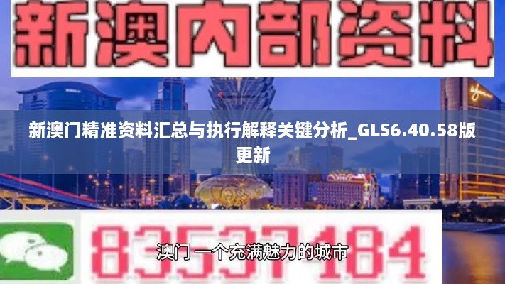 新澳门精准资料汇总与执行解释关键分析_GLS6.40.58版更新