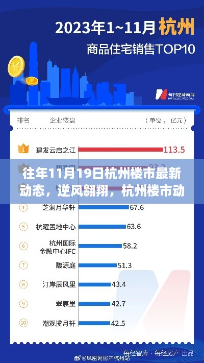 杭州楼市动态回顾，逆风翱翔，学习变化，自信筑梦未来——11月19日最新动态解析