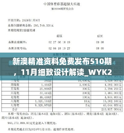 新澳精准资料免费发布510期，11月细致设计解读_WYK2.61.95影音版