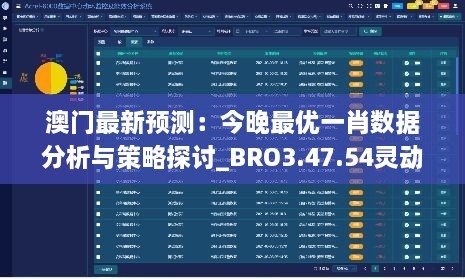 澳门最新预测：今晚最优一肖数据分析与策略探讨_BRO3.47.54灵动版