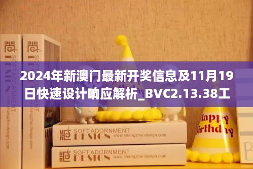 2024年新澳门最新开奖信息及11月19日快速设计响应解析_BVC2.13.38工具版