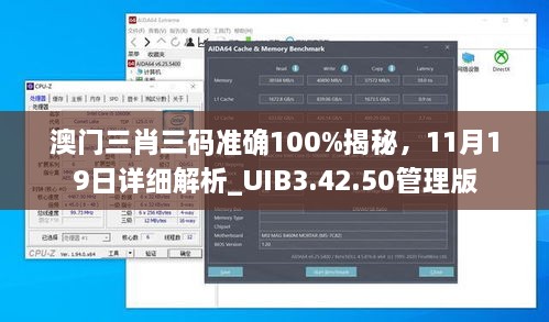 澳门三肖三码准确100%揭秘，11月19日详细解析_UIB3.42.50管理版