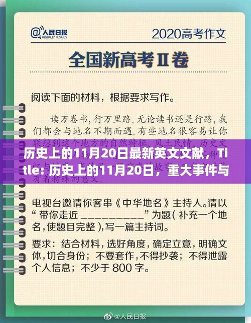 历史上的11月20日，重大事件回顾与深远影响探究