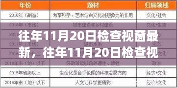 往年11月20日检查视窗深度探讨，利弊分析与我的观点