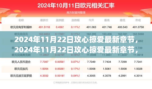 深度解读攻心掠爱，爱的智慧与策略——最新章节分享（2024年11月22日）