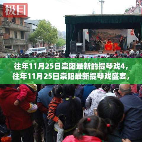 崇阳提琴戏盛宴，文化与艺术的交融之旅在往年11月25日盛大开启