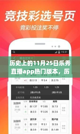 乐秀直播app热门版本回顾，历史上的11月25日回顾与解析