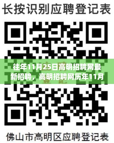 高明招聘网历年11月25日最新招聘动态概览