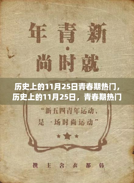 历史上的11月25日，青春期热门产品与深度评测回顾