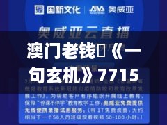 澳门老钱庒《一句玄机》771570com,创新发展策略_显示版GTD7.33