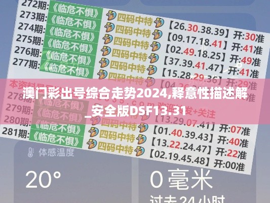 澳门彩出号综合走势2024,释意性描述解_安全版DSF13.31