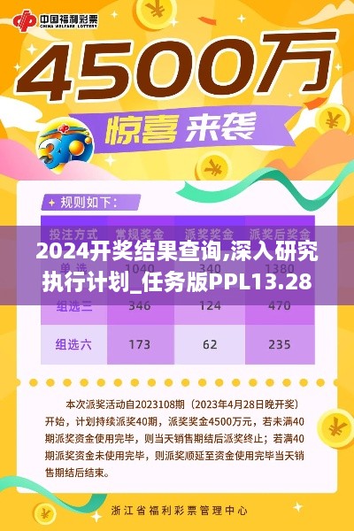 2024开奖结果查询,深入研究执行计划_任务版PPL13.28