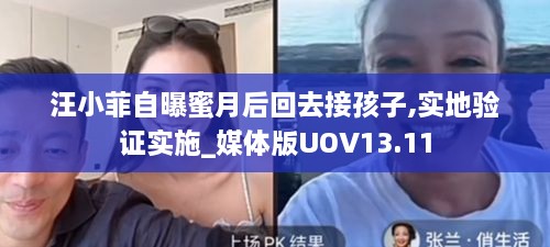 汪小菲自曝蜜月后回去接孩子,实地验证实施_媒体版UOV13.11