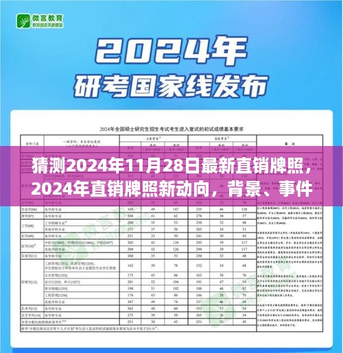 2024年直销牌照新动向深度解析，背景、事件与未来影响展望