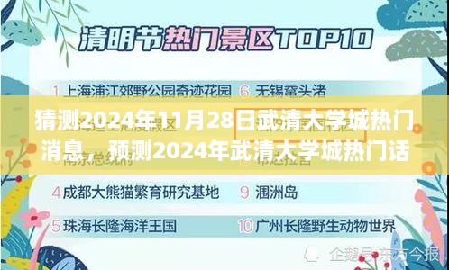 未来视角，探索武清大学城发展动态，预测热门话题与消息揭晓在2024年11月28日学府新城热门动态展望