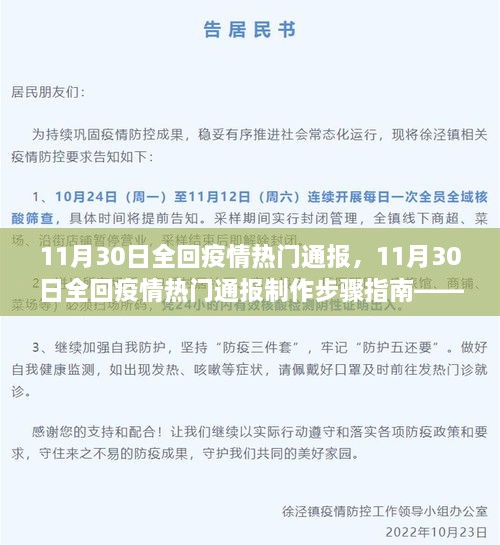 11月30日全回疫情热门通报详解，制作步骤指南，适合初学者与进阶用户