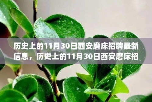 历史上的11月30日西安磨床招聘最新信息解析与观点探讨