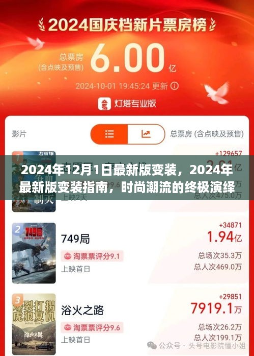 2024年最新版变装指南，时尚潮流终极演绎