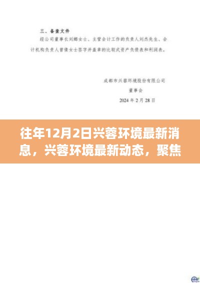 兴蓉环境最新动态深度解读，聚焦十二月二日的观点与消息