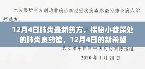 探秘小巷深处的肺炎良药馆，最新药方与12月的新希望