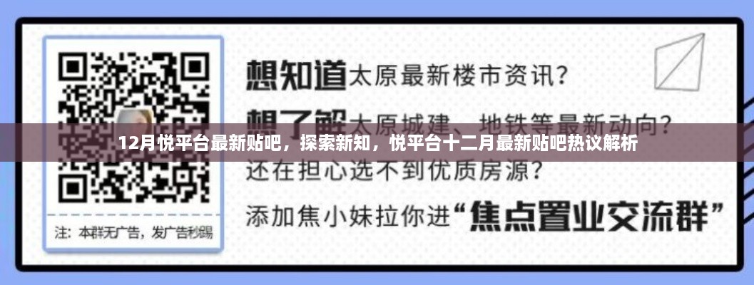 悦平台十二月最新贴吧热议解析，探索新知与热门话题讨论